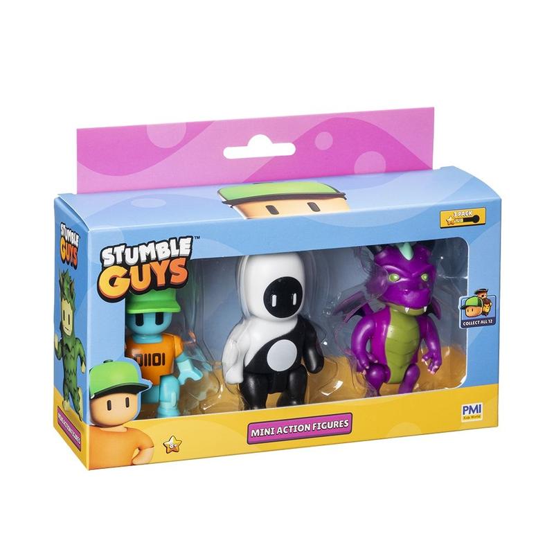 Stumble Guys Mini Série 2 com 3 Figuras Sortidas - Multikids
